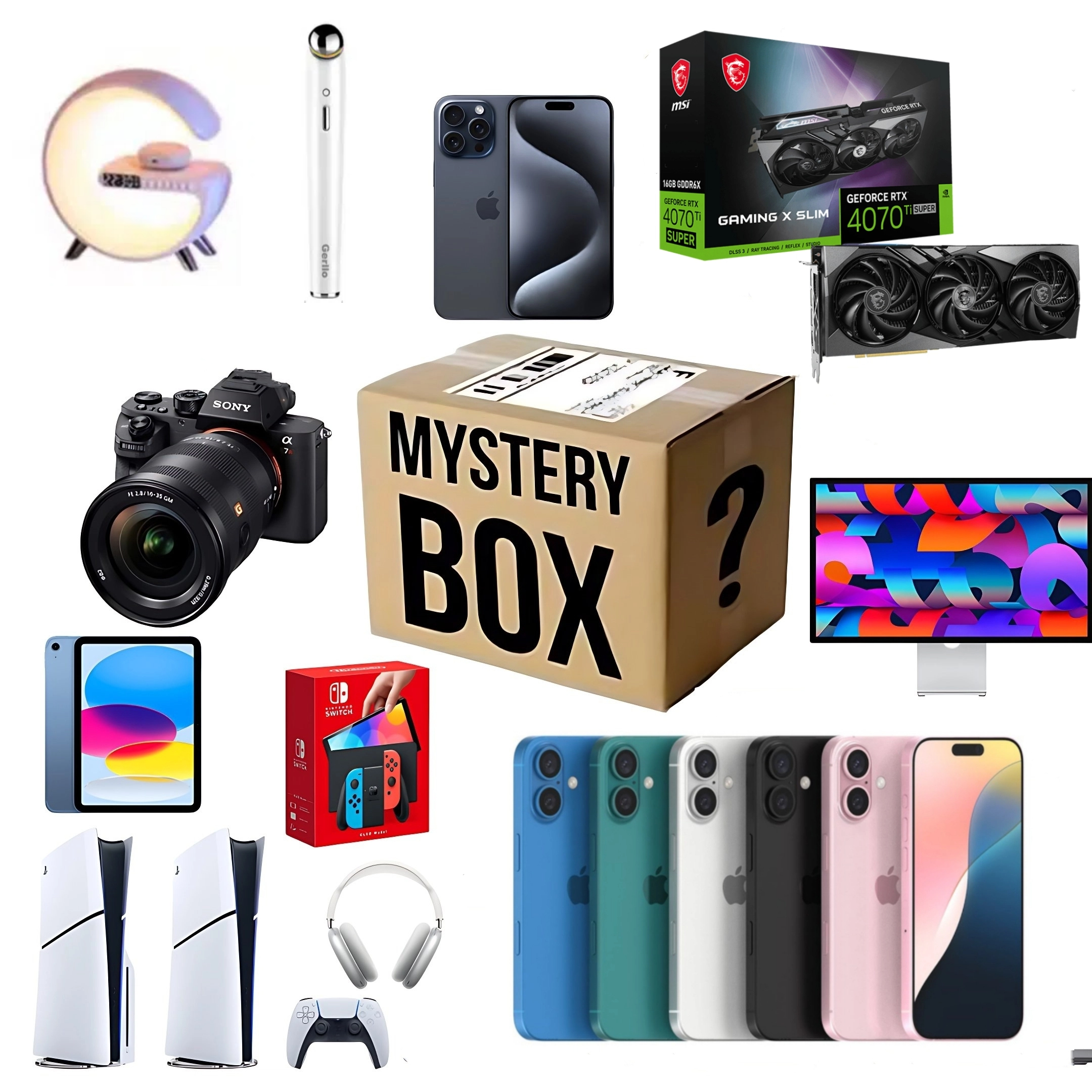 صندوق المفاجآت لاكتشاف الكنوز الإلكترونية الفريدة