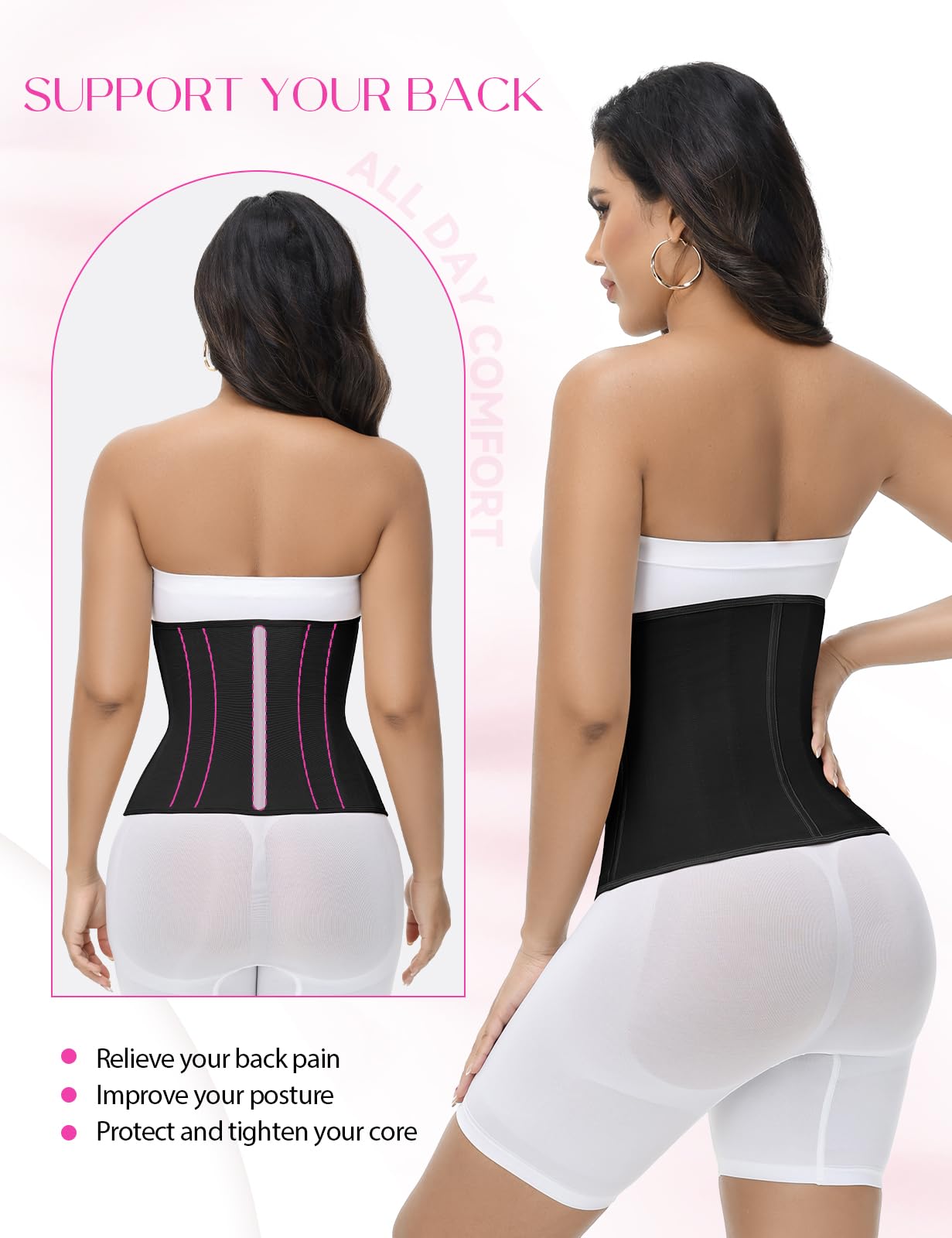 مشدّ خصر نسائي أصلي مستورد من كولومبيا، للتحكم في البطن ورفع الأرداف، مشدّ رياضي للخصر، مشدّ ما بعد الولادة، مزود بسحاب. مشدّ خصر نسائي أصلي مستورد من كولومبيا، للتحكم في البطن ورفع الأرداف، مشدّ رياضي للخصر، مشدّ ما بعد الولادة، مزود بسحاب.