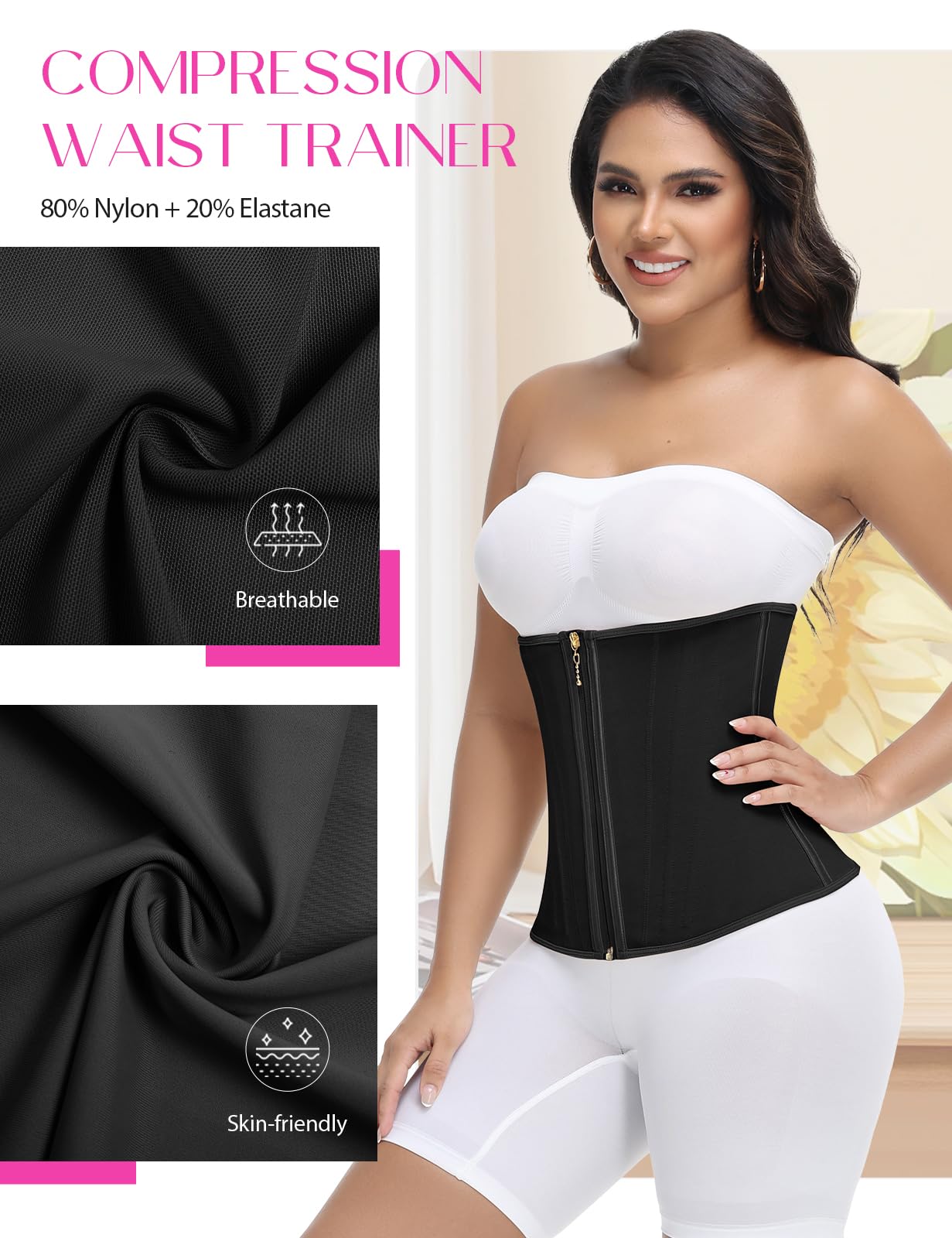 مشدّ خصر نسائي أصلي مستورد من كولومبيا، للتحكم في البطن ورفع الأرداف، مشدّ رياضي للخصر، مشدّ ما بعد الولادة، مزود بسحاب. مشدّ خصر نسائي أصلي مستورد من كولومبيا، للتحكم في البطن ورفع الأرداف، مشدّ رياضي للخصر، مشدّ ما بعد الولادة، مزود بسحاب.